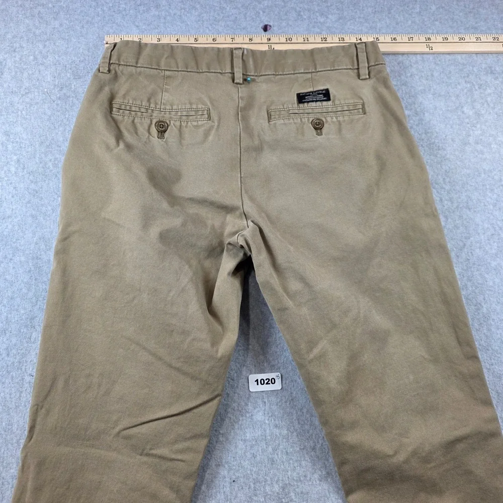Banana Republic Mason Chino Mens 29x32‎ Khaki Tan Athletic Tapered Pants Cotton